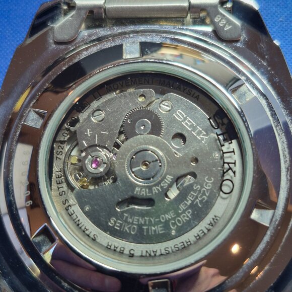 Seiko Recraft Series Automatic Watch with 43.5mm Case, Stainless Steel Bracelet - Picture 3 of 5